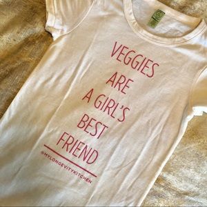 Veggies Are a Girl’s Best Friend, Fitted T-Shirt